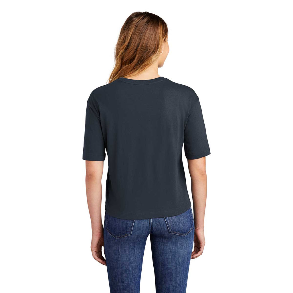 District Women's New Navy V.I.T. Boxy Tee