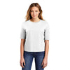 District Women's White V.I.T. Boxy Tee