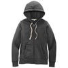 District Women's Charcoal Heather Re-Fleece Full-Zip Hoodie