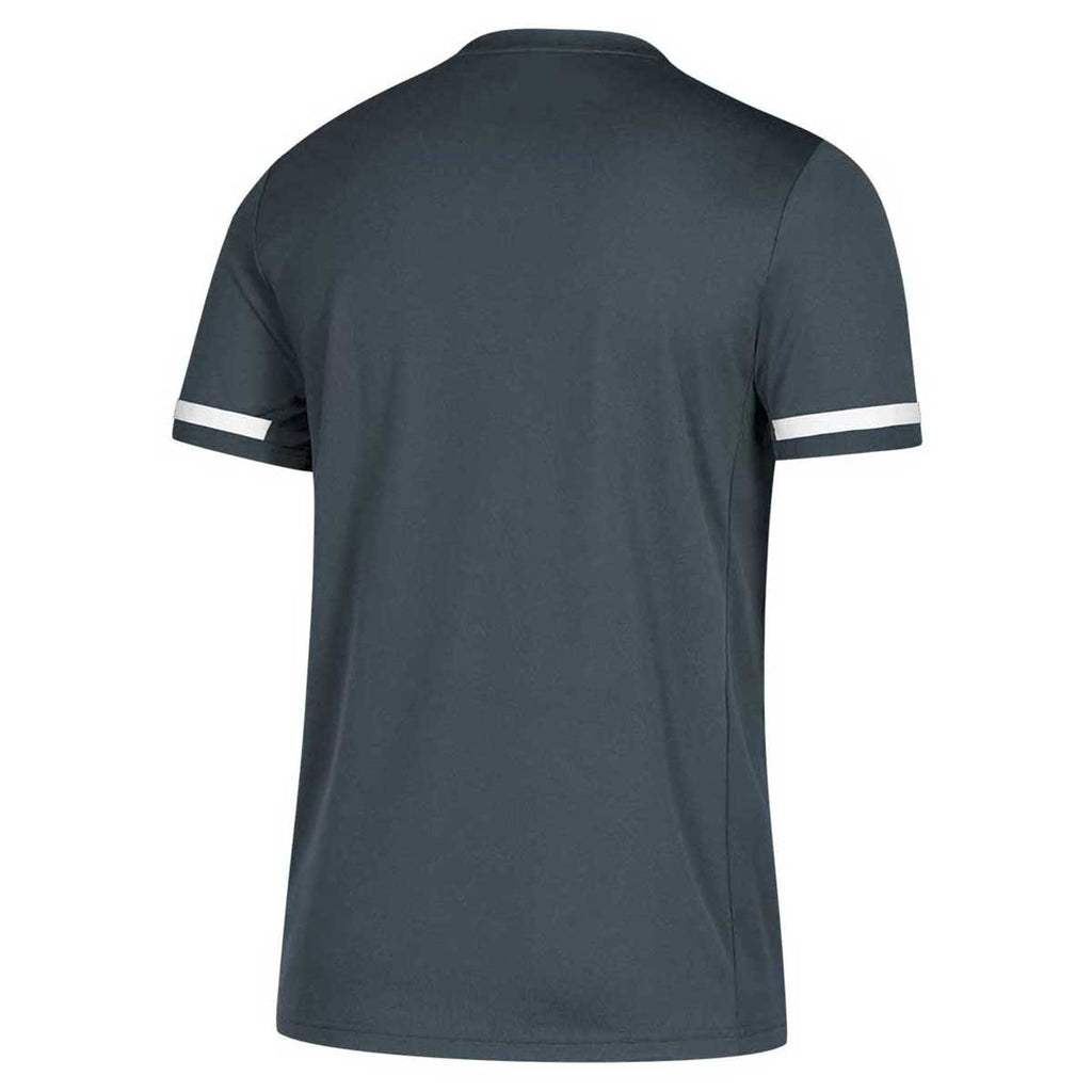 adidas Women's Grey/White Team 19 Short Sleeve Jersey