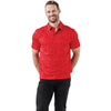 Stormtech Men's Bright Red Galapagos Short Sleeve Polo