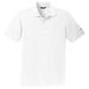 Eddie Bauer Men's White Cotton Pique Polo