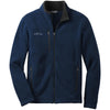 Eddie Bauer Men's River Blue Full-Zip Fleece Jacket