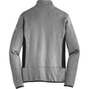 Eddie Bauer Men's Grey Heather Full-Zip Heather Stretch Fleece Jacket