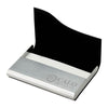 Logomark Silver Terni Business Card Case