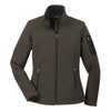 Eddie Bauer Women's Canteen Grey/Black Rugged Ripstop Softshell Jacket