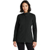 Eddie Bauer Women's Deep Black Stretch Soft Shell Jacket