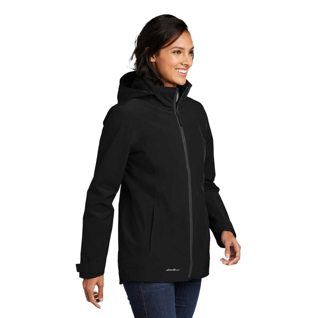 Eddie Bauer Women's Black/Storm Grey WeatherEdge 3-in-1 Jacket