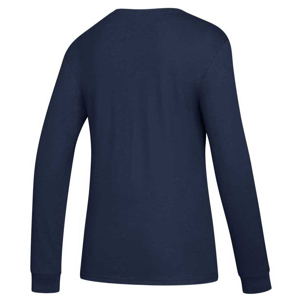 adidas Women's Collegiate Navy Amplifier Long Sleeve Tee