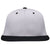 Pacific Headwear Silver/Black Premium P-Tec FlexFit Cap