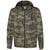 Independent Trading Co. Unisex Forest Camo Light Weight Windbreaker Zip Jacket