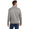 Port Authority Men's Deep Smoke Heather Arc Sweater Fleece Jacket