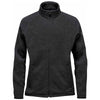 Stormtech Women's Black Heather Avalante Full Zip Fleece Jacket