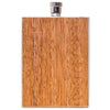 Woodchuck USA Mahogany Wood Flask 3oz