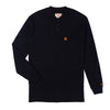 Wrangler Men's Navy Riggs Workwear Flame Resistant Long Sleeve Henley