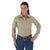 Wrangler Women's Tan Flame Resistant Long Sleeve Solid Workshirt