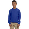 Gildan Youth Royal Heavy Blend 8 oz. 50/50 Fleece Crew