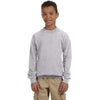 Gildan Youth Sport Grey Heavy Blend 8 oz. 50/50 Fleece Crew