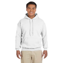Gildan Unisex White Heavy Blend 50/50 Hoodie