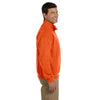 Gildan Men's Orange Heavy Blend 8 oz. Vintage Cadet Collar Sweatshirt