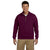 Gildan Unisex Maroon Heavy Blend 8 oz. Vintage Cadet Collar Sweatshirt