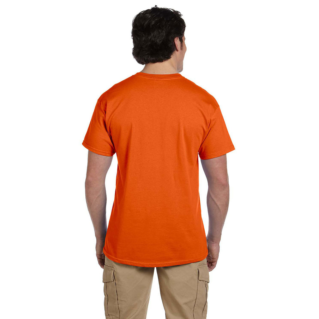 Gildan Men's Orange Ultra Cotton 6 oz. T-Shirt