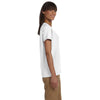 Gildan Women's White Ultra Cotton 6 oz. T-Shirt