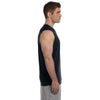 Gildan Unisex Black Ultra Cotton 6 oz. Sleeveless T-Shirt