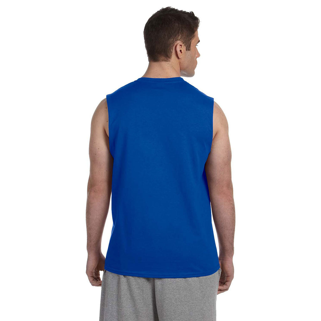 Gildan Unisex Royal Ultra Cotton 6 oz. Sleeveless T-Shirt