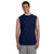 Gildan Unisex Navy Ultra Cotton 6 oz. Sleeveless T-Shirt