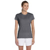 Gildan Women's Charcoal Performance 5 oz. T-Shirt