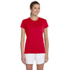 Gildan Women's Red Performance 5 oz. T-Shirt