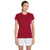 Gildan Women's Cardinal Red Performance 5 oz. T-Shirt