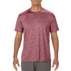 Gildan Men's Heather Sport Dark Maroon Performance Core T-Shirt