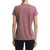 Gildan Women's Heather Sport Dark Maroon Performance Core T-Shirt