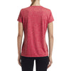 Gildan Women's Heather Sport Scarlet Red Performance Core T-Shirt