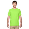 Gildan Men's Neon Green 5.3 oz. T-Shirt