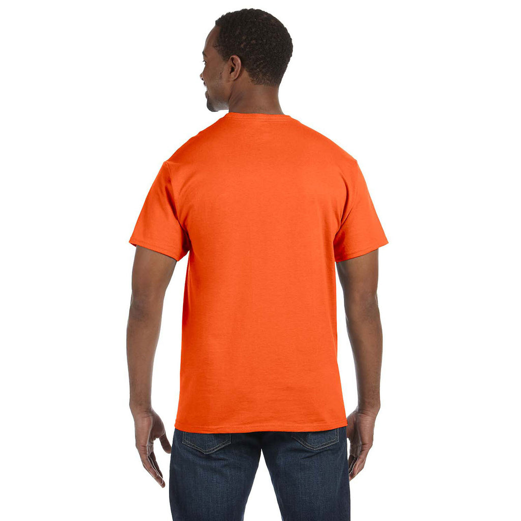 Gildan Men's Orange 5.3 oz. T-Shirt