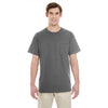 Gildan Men's Charcoal Heavy Cotton 5.3 oz. Pocket T-Shirt