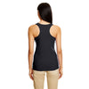 Gildan Women's Black Softstyle 4.5 oz. Racerback Tank