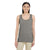 Gildan Women's Graphite Heather Softstyle 4.5 oz. Racerback Tank