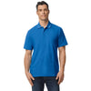 Gildan Men's Royal Softstyle Double Pique Polo