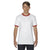 Gildan Unisex White/Red 5.5 oz. Ringer T-Shirt