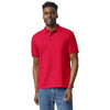 Gildan Men's Red 6 oz. 50/50 Jersey Polo