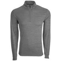 Greg Norman Men's Dark Heather Utility 1/4 Zip Pullover