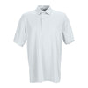 Greg Norman Men's White Play Dry ML75 Tonal Stripe Polo