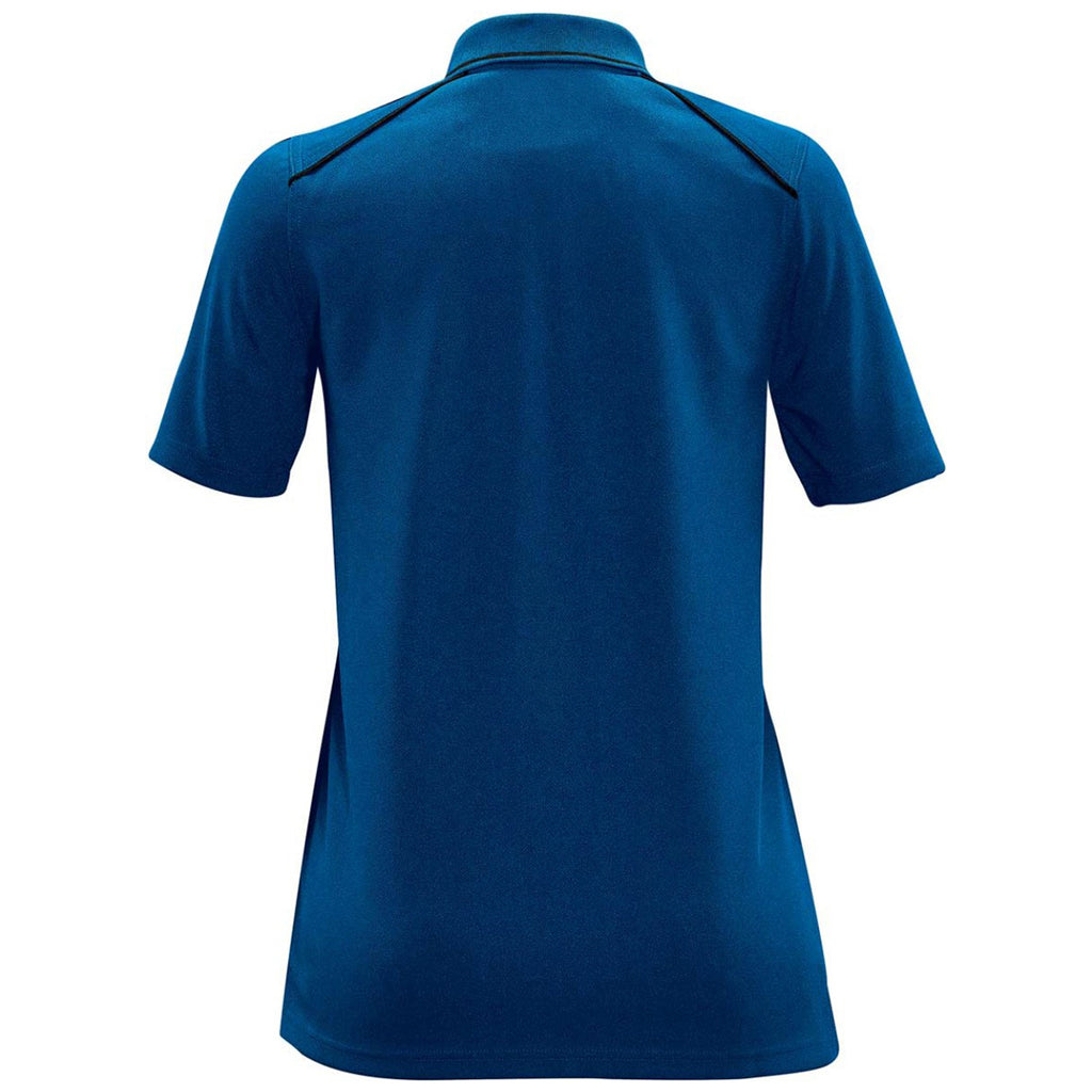 Stormtech Women's Azure Blue/Black Endurance HD Polo