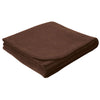 Logomark Brown Brookwater Fleece Blanket