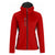 Landway Women's Red/Black Hooded Phantom Soft-Shell