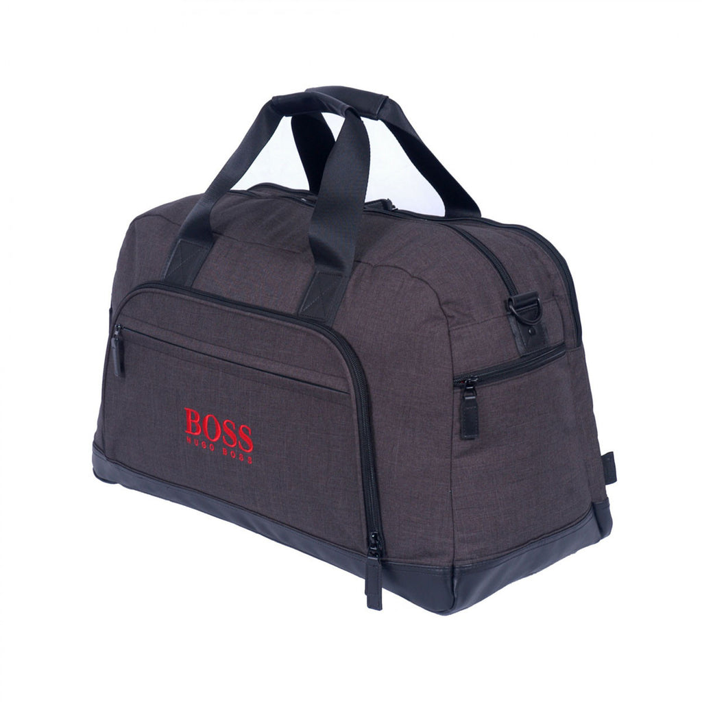 Heritage Supply Charcoal Heather Tanner Travel Duffel